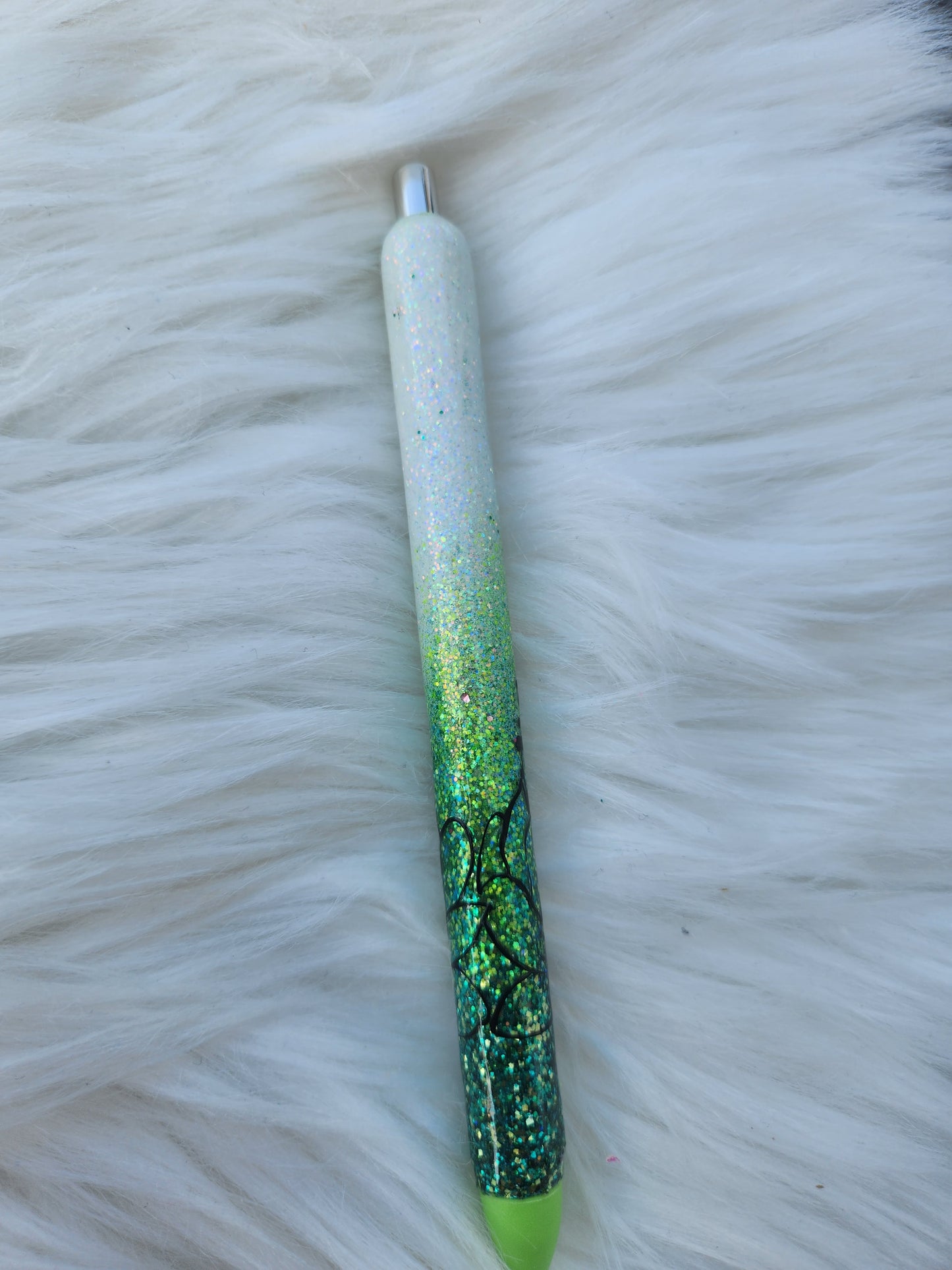 Floral Ombre Pen (Green)