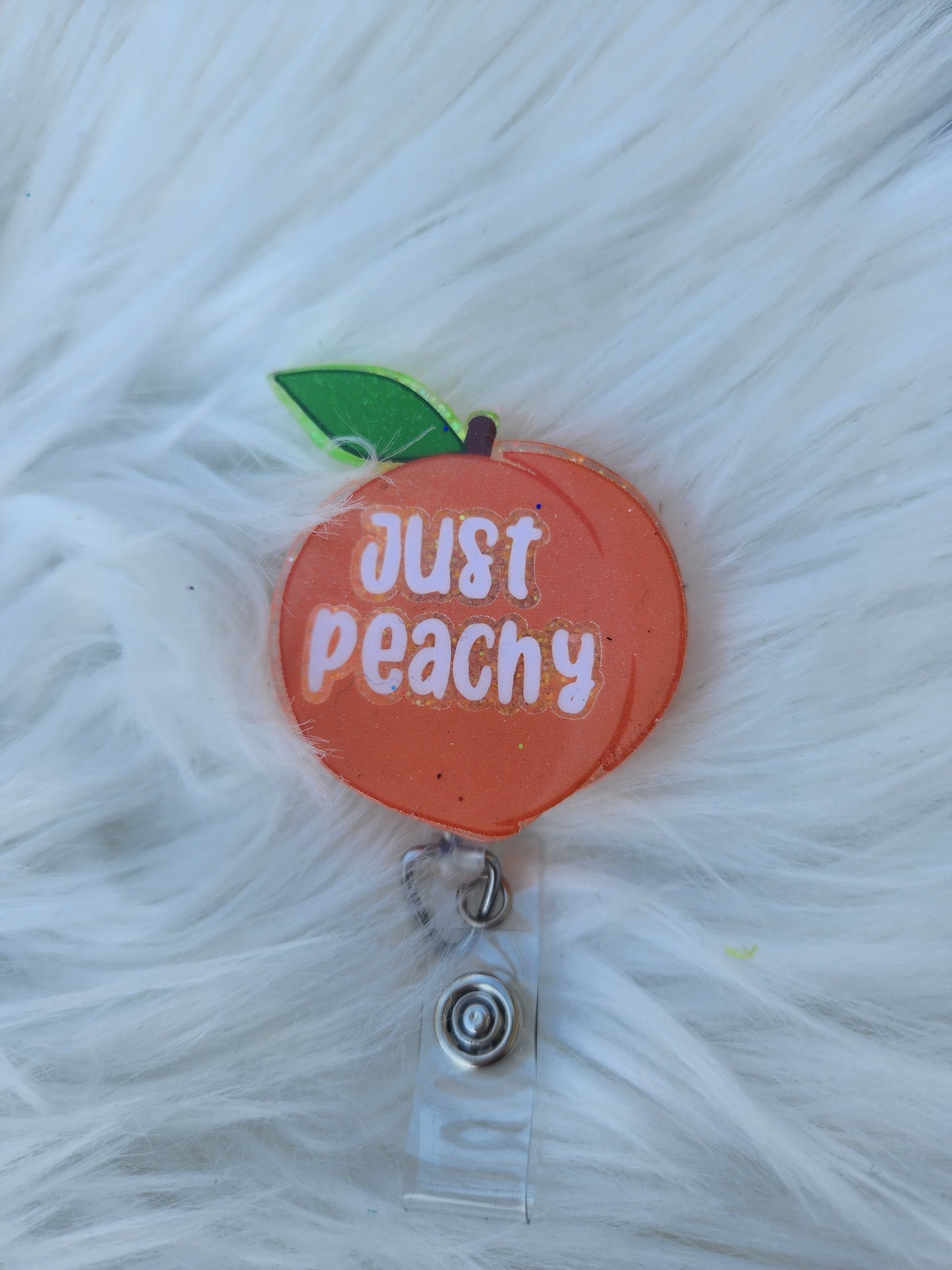 Peachy Badge Reel