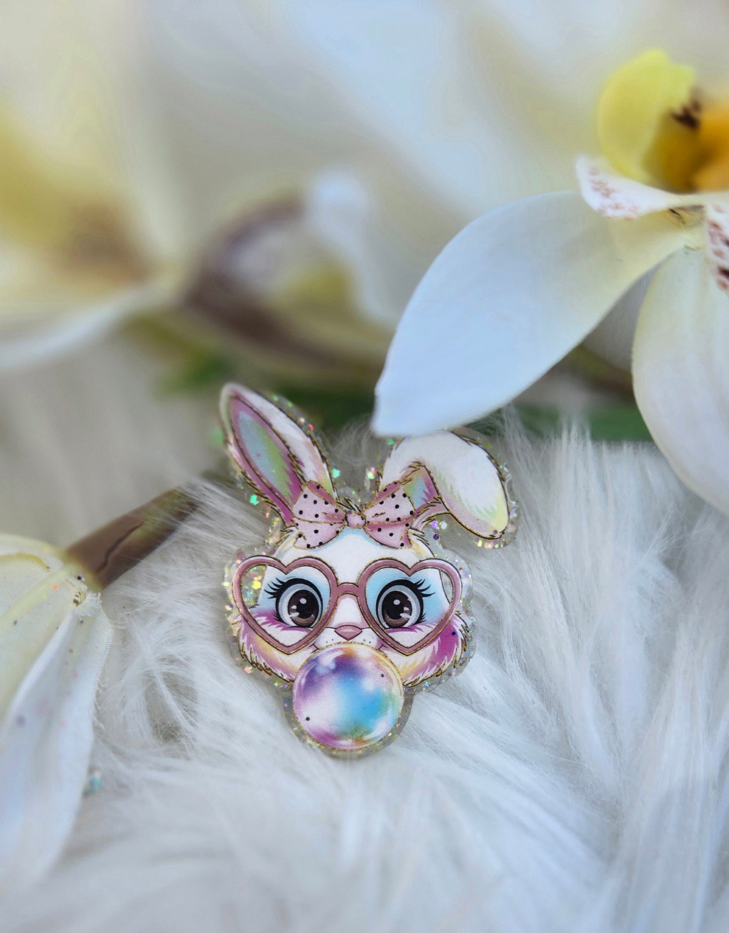 Bubblegum Bunny badge reel