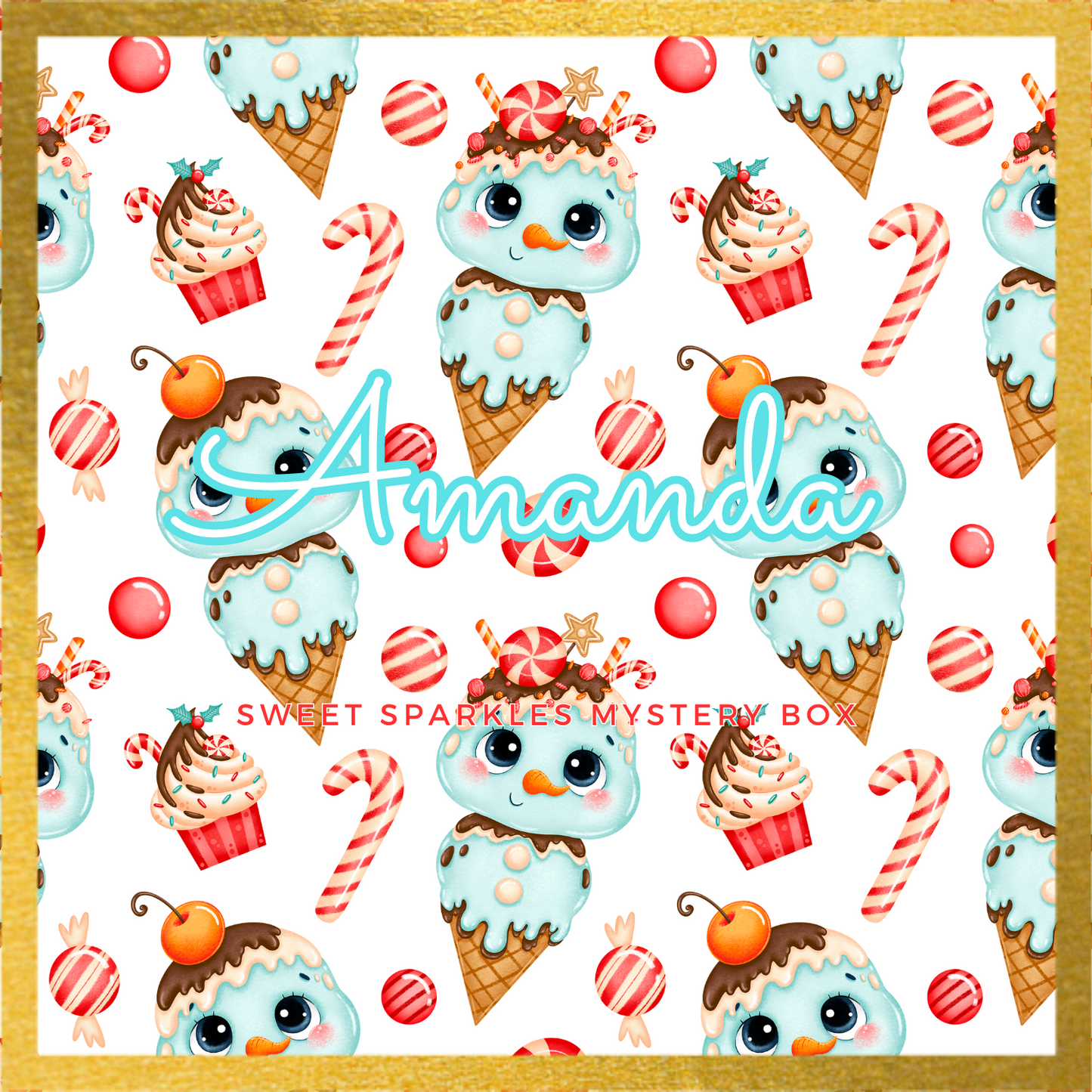 Sweet Sparkles Christmas Box - Amanda