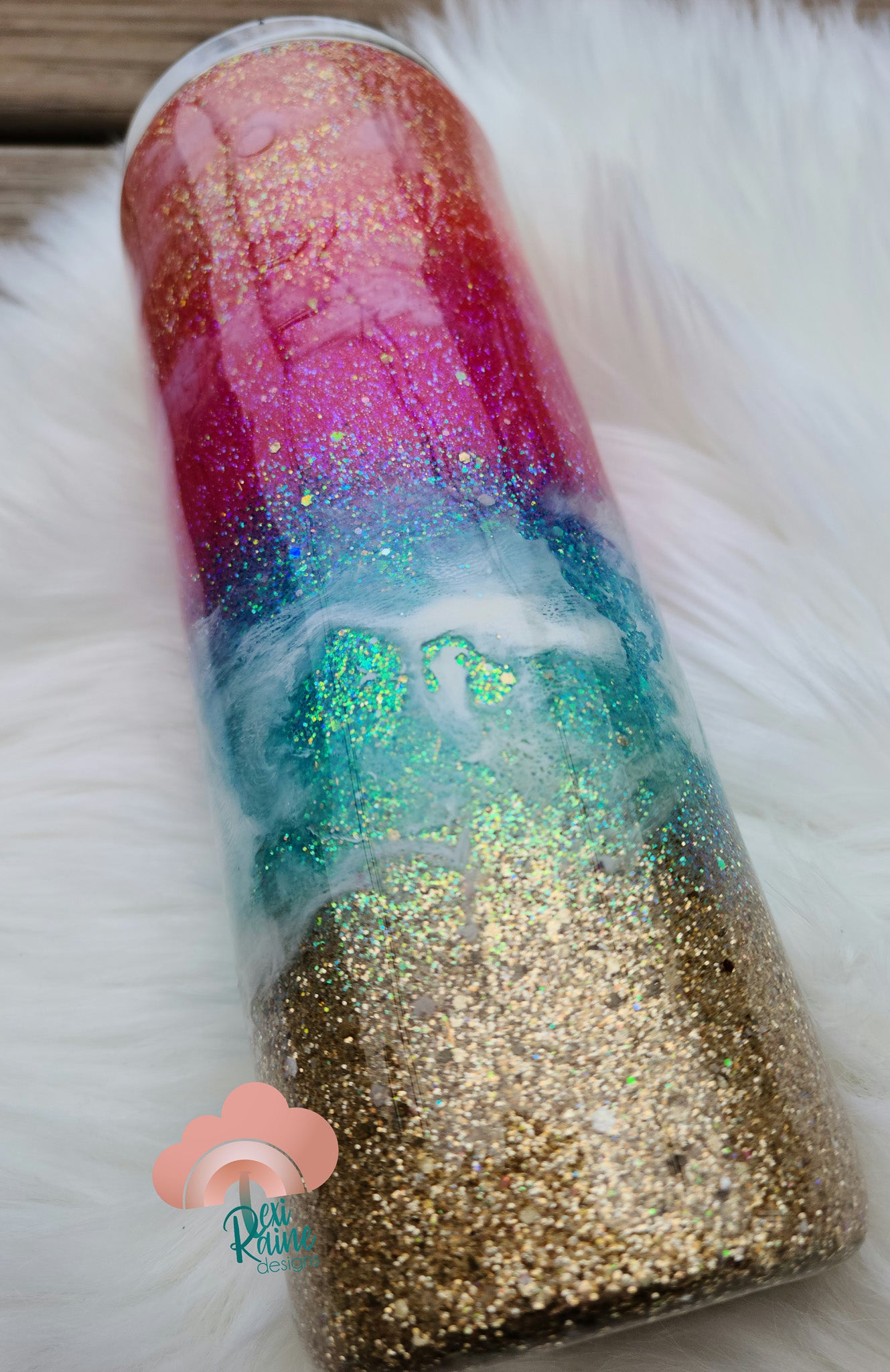 Neon Beach Tumbler