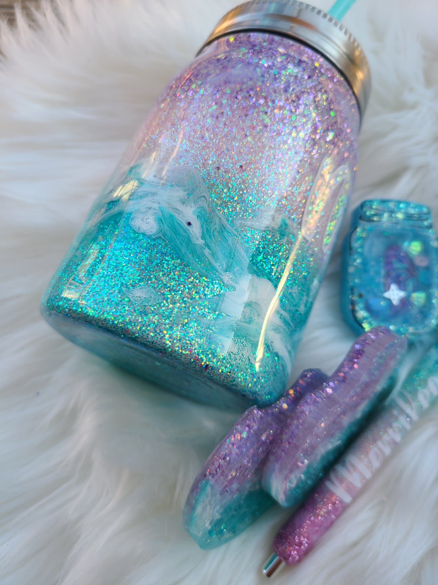 Pastel Beach Tumbler