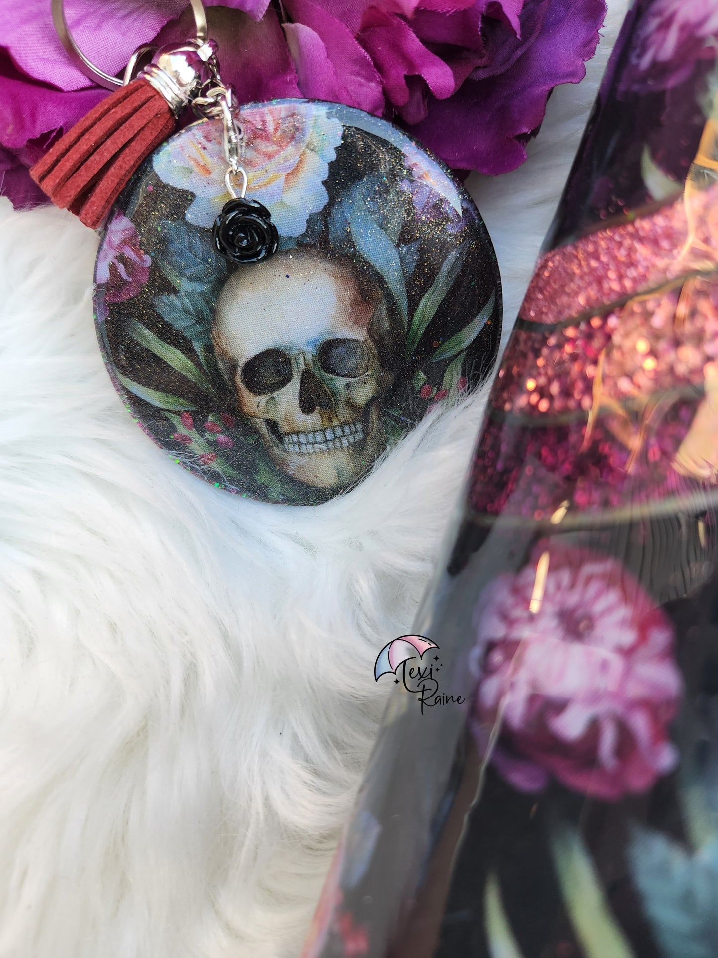 Skulls and Roses Tumbler