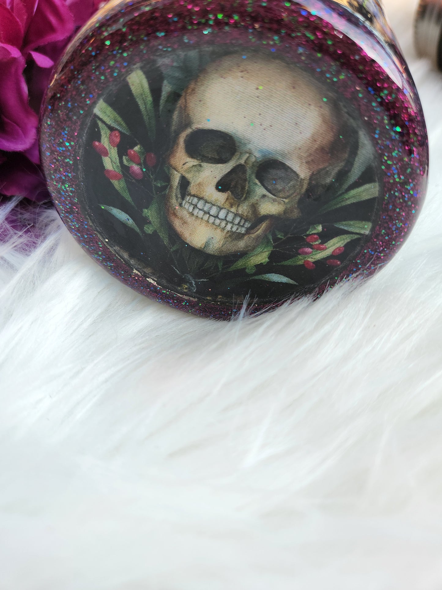 Skulls and Roses Tumbler