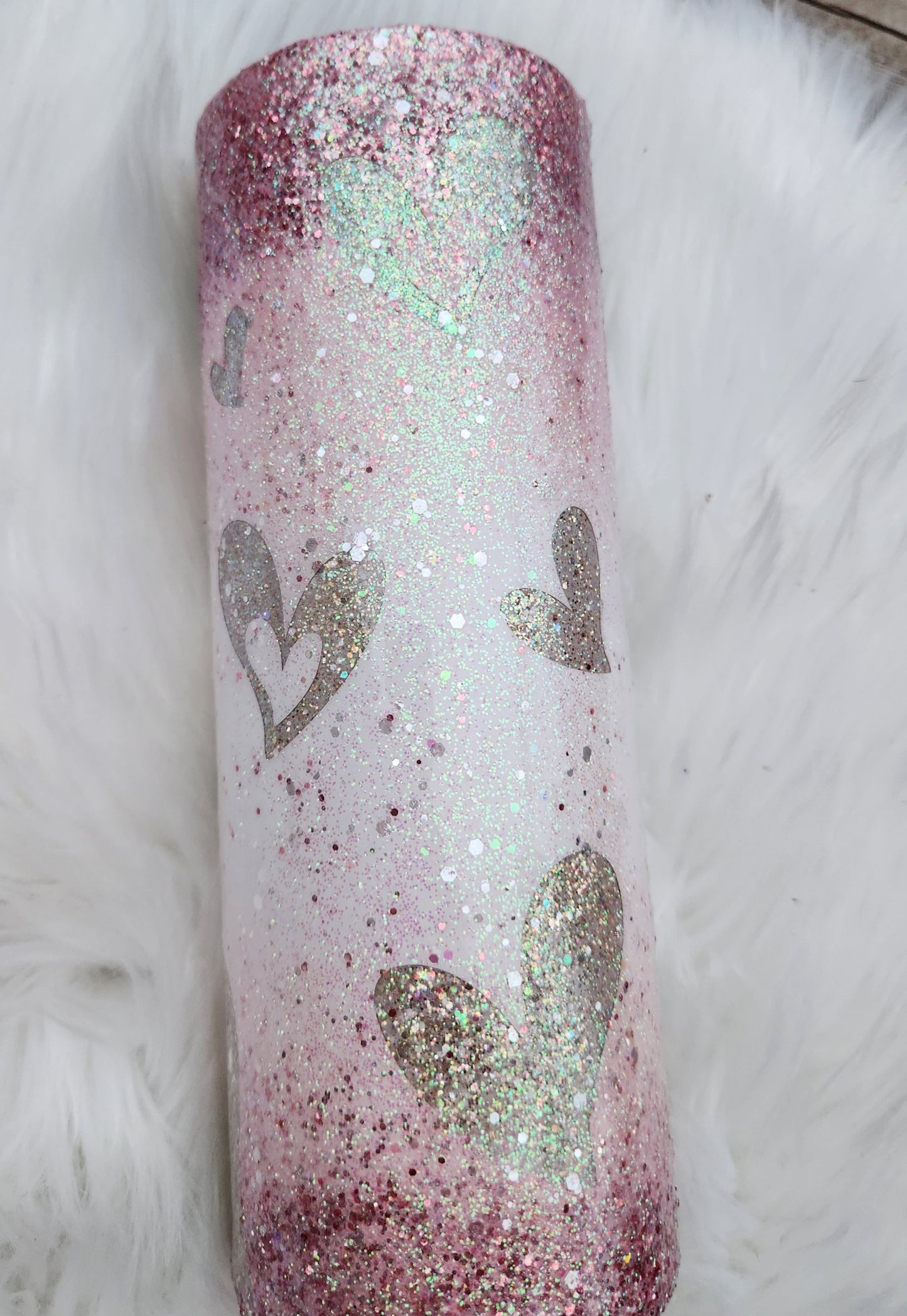 Champagne Heart Tumbler