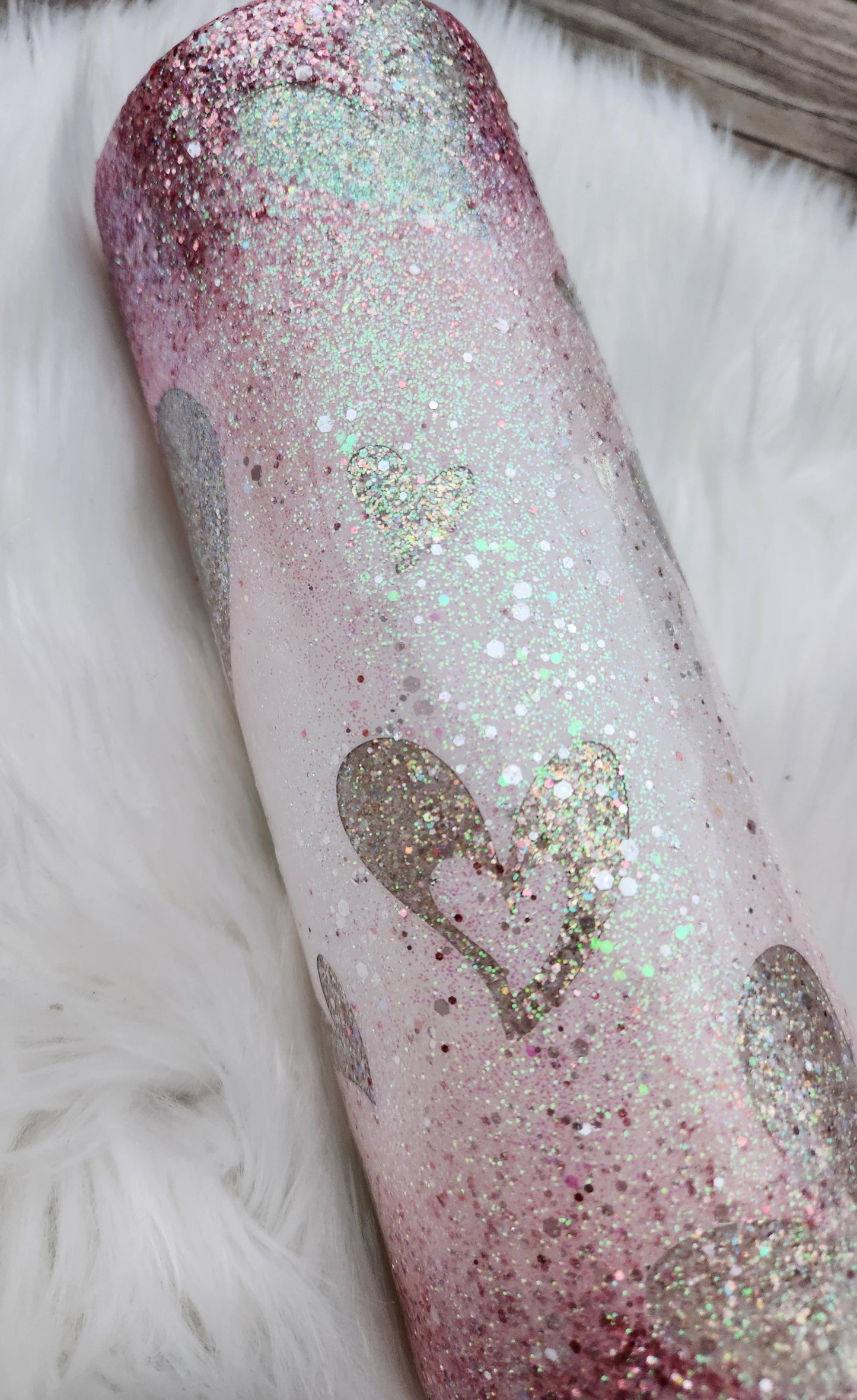 Champagne Heart Tumbler