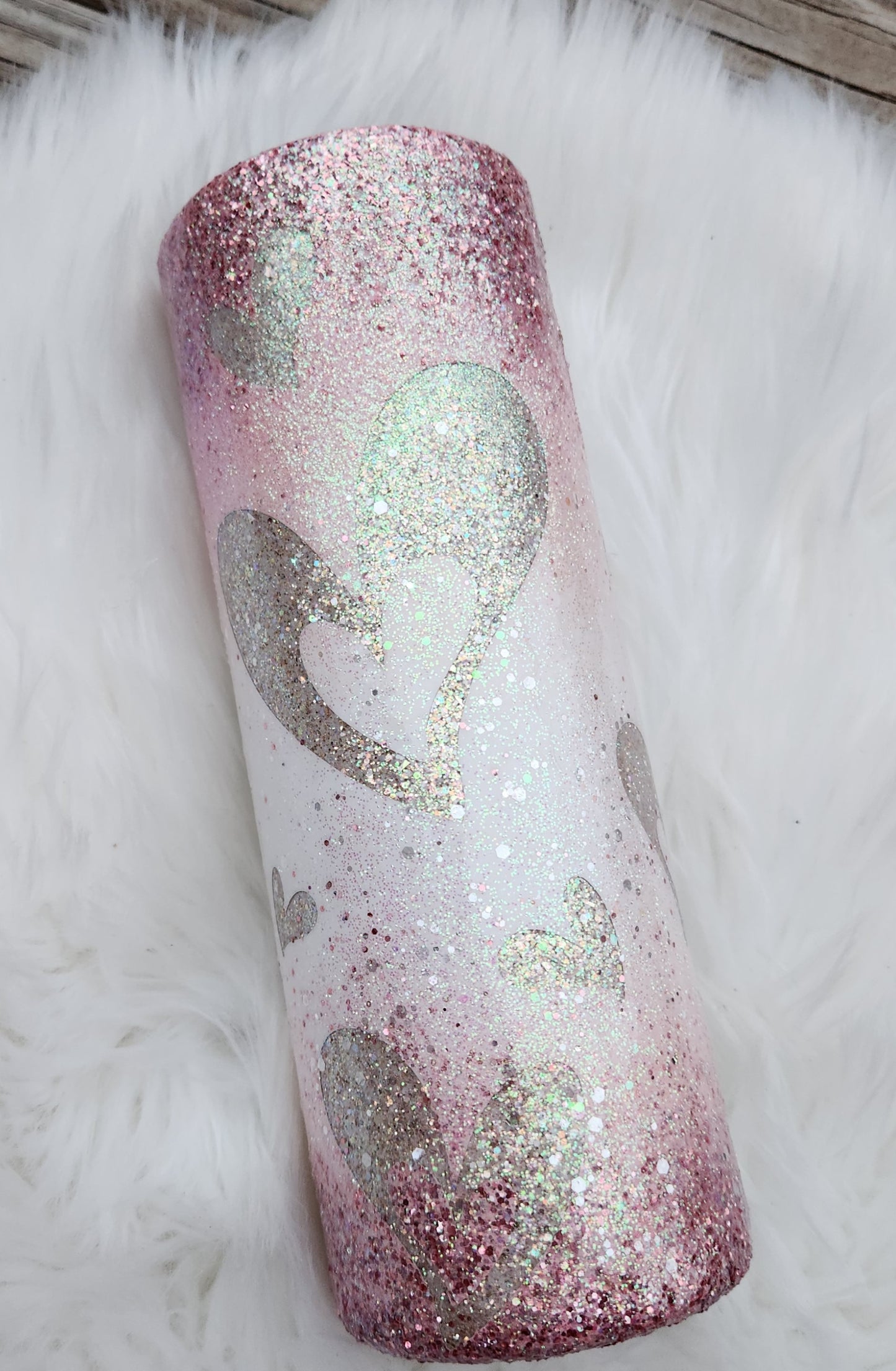 Champagne Heart Tumbler