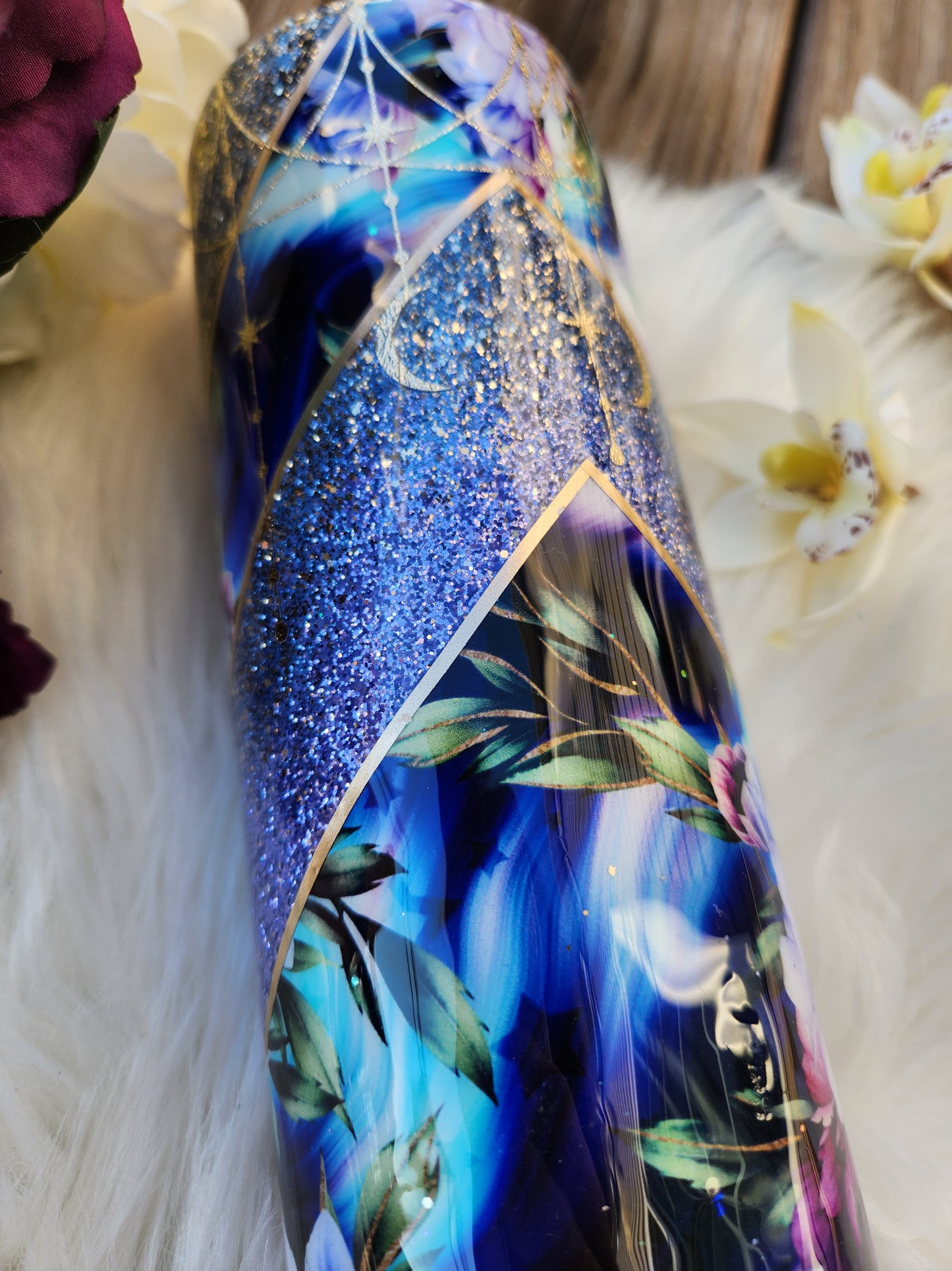 Celestial Floral Tumbler