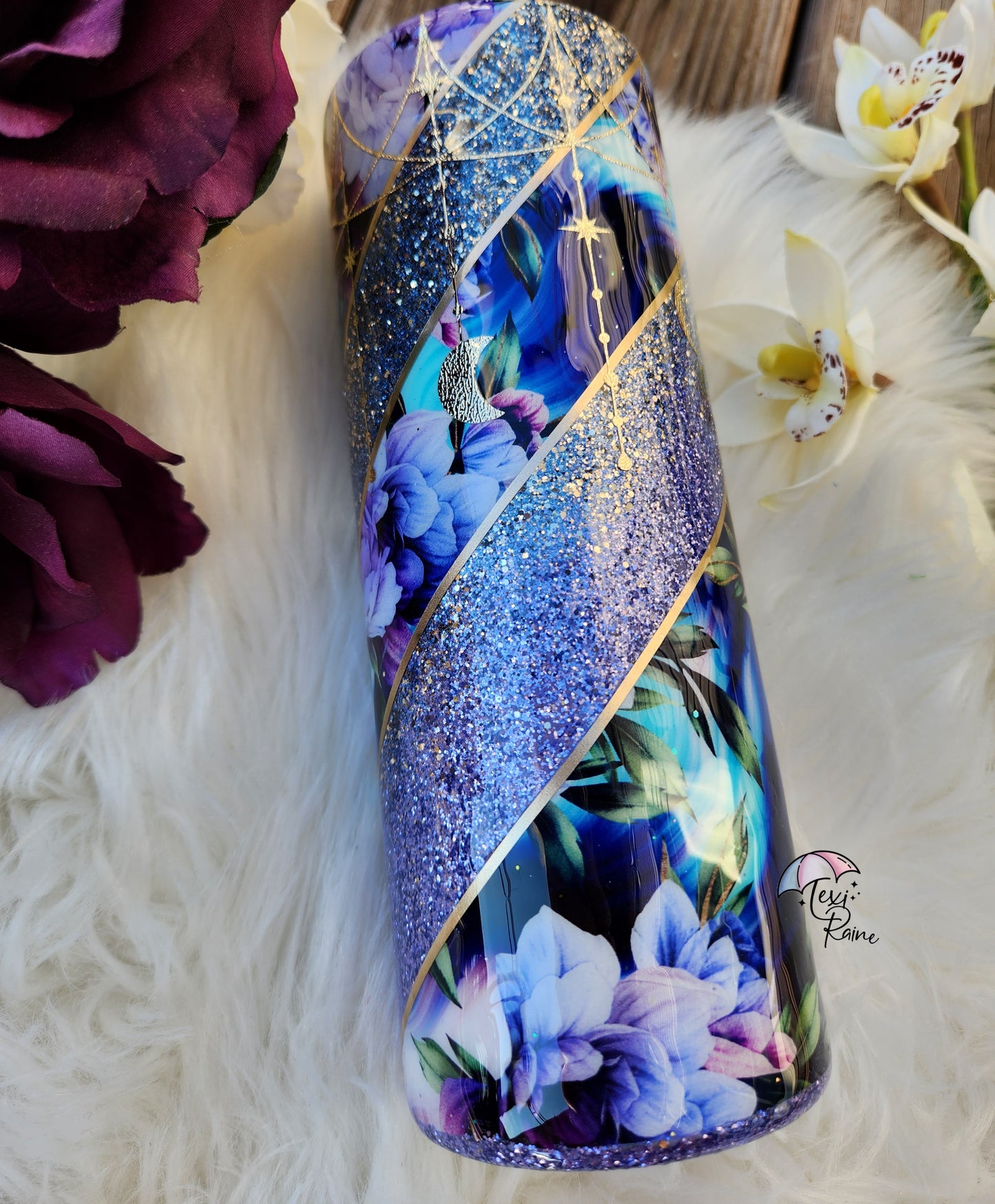 Celestial Floral Tumbler