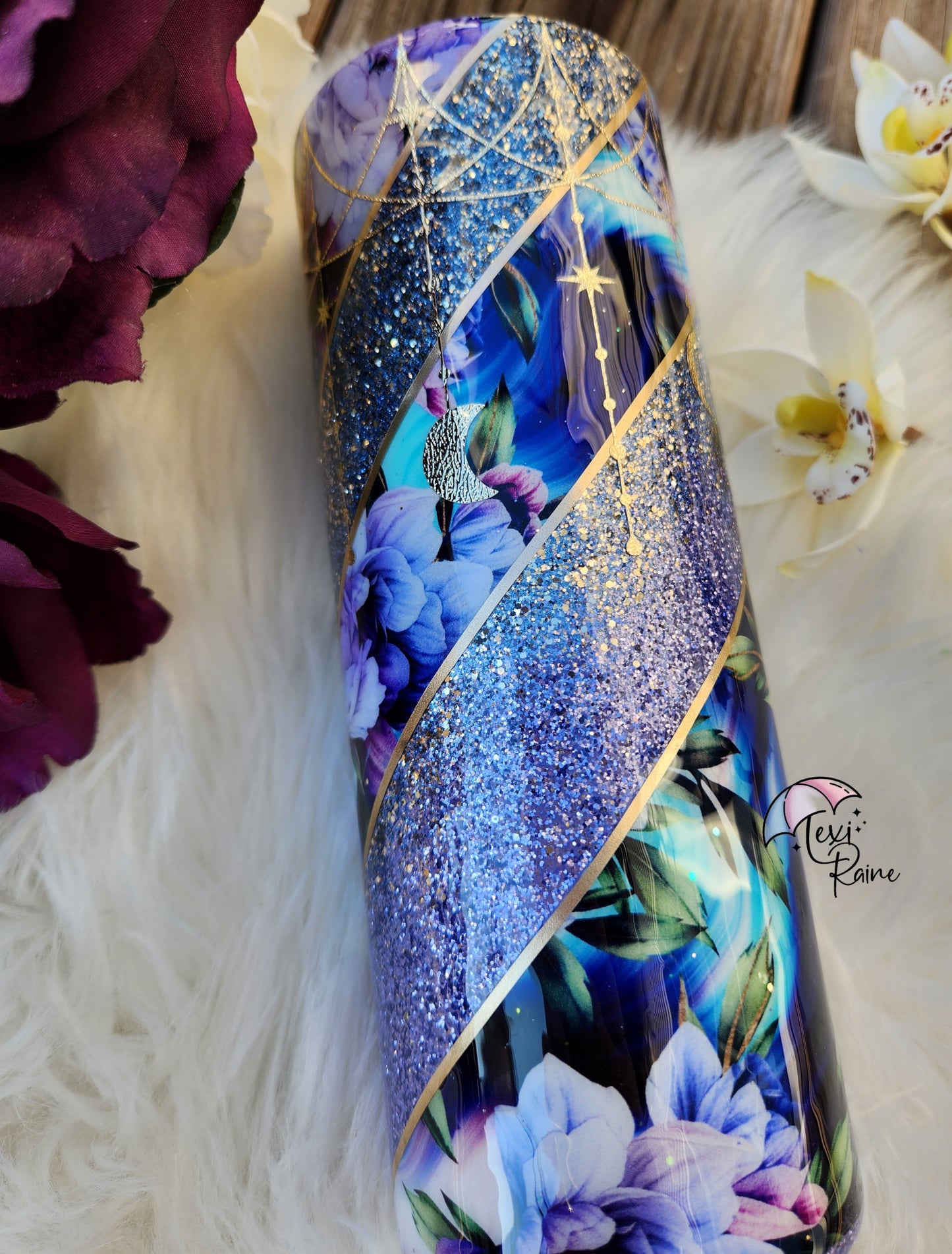 Celestial Floral Tumbler