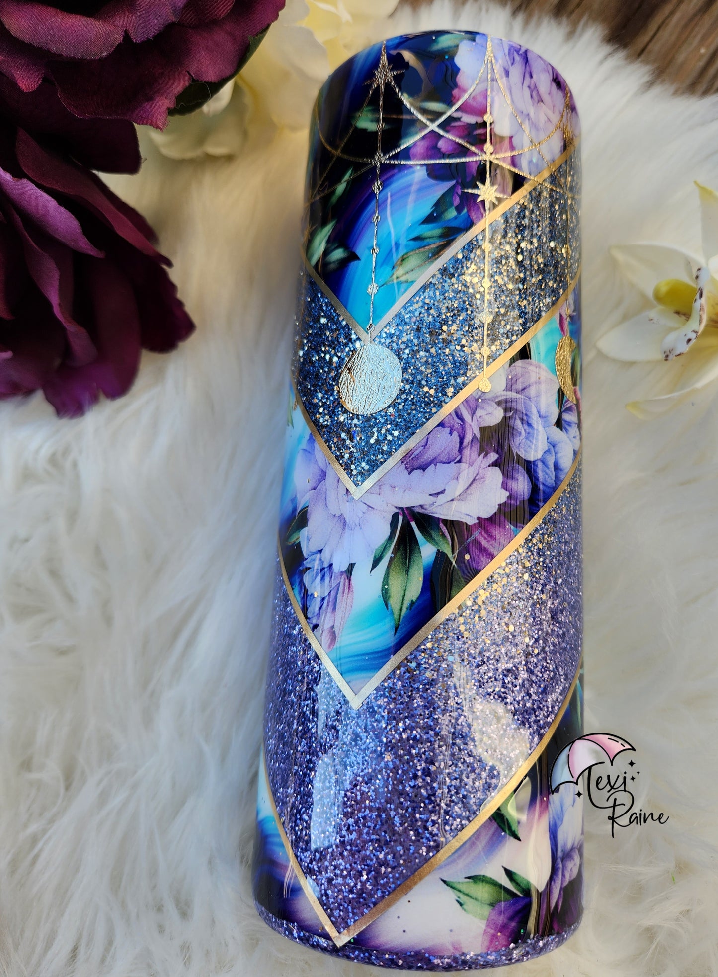 Celestial Floral Tumbler