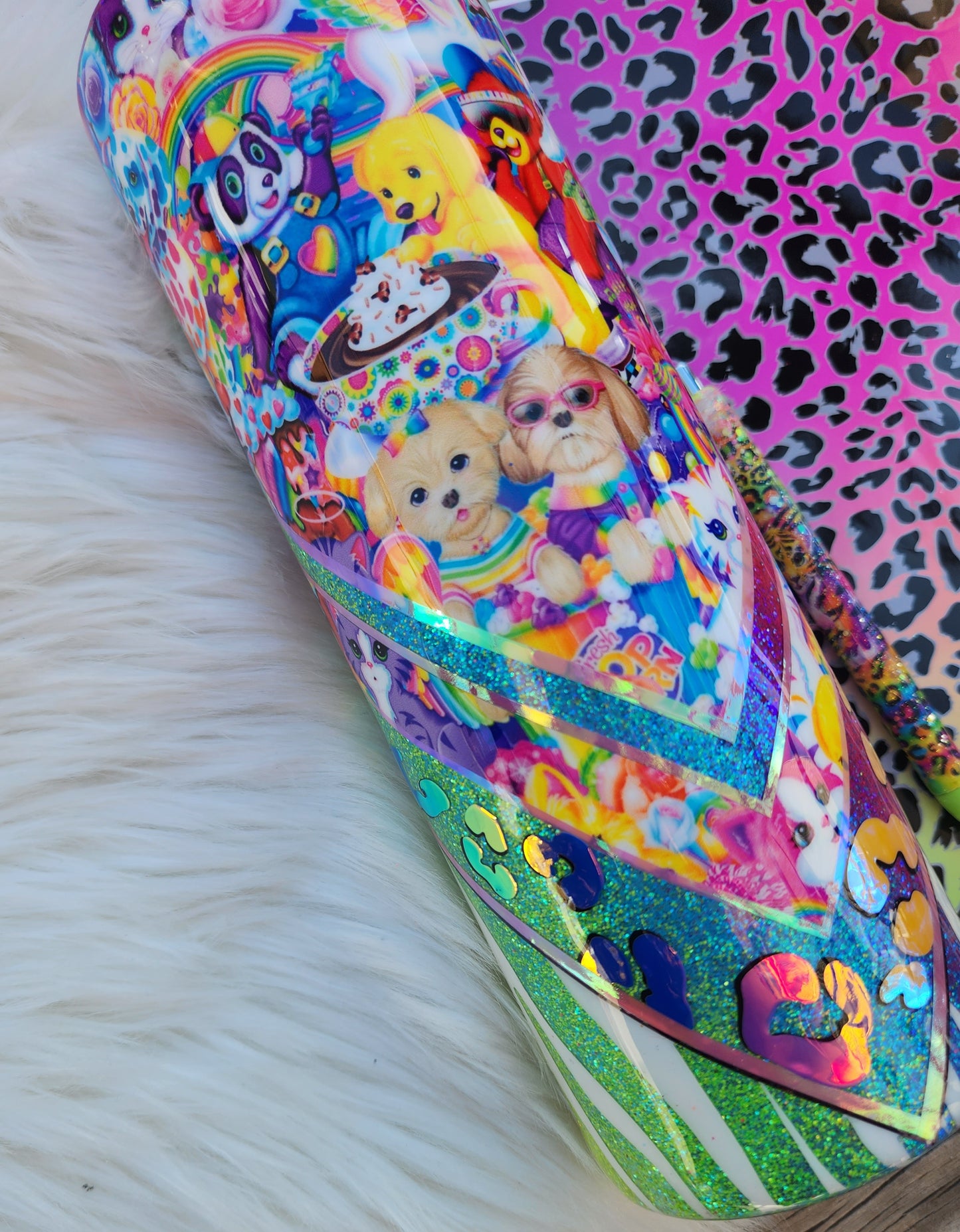 Animal Print 80s Tumbler