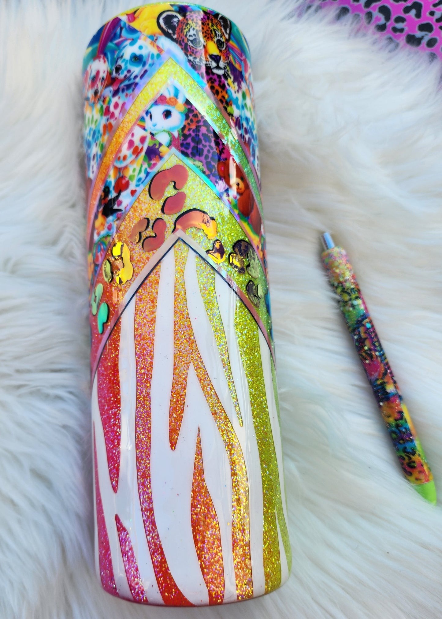 Animal Print 80s Tumbler