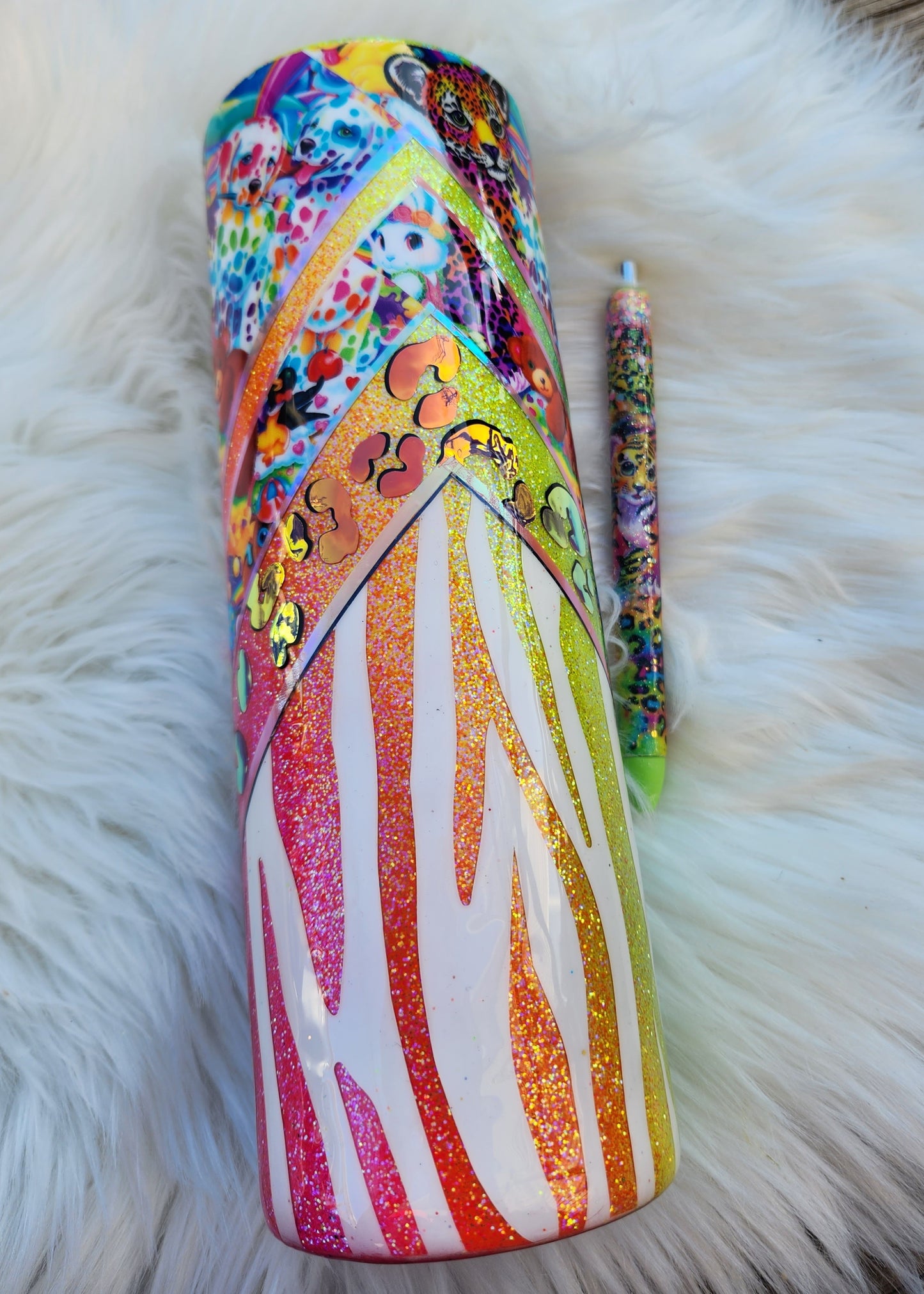 Animal Print 80s Tumbler