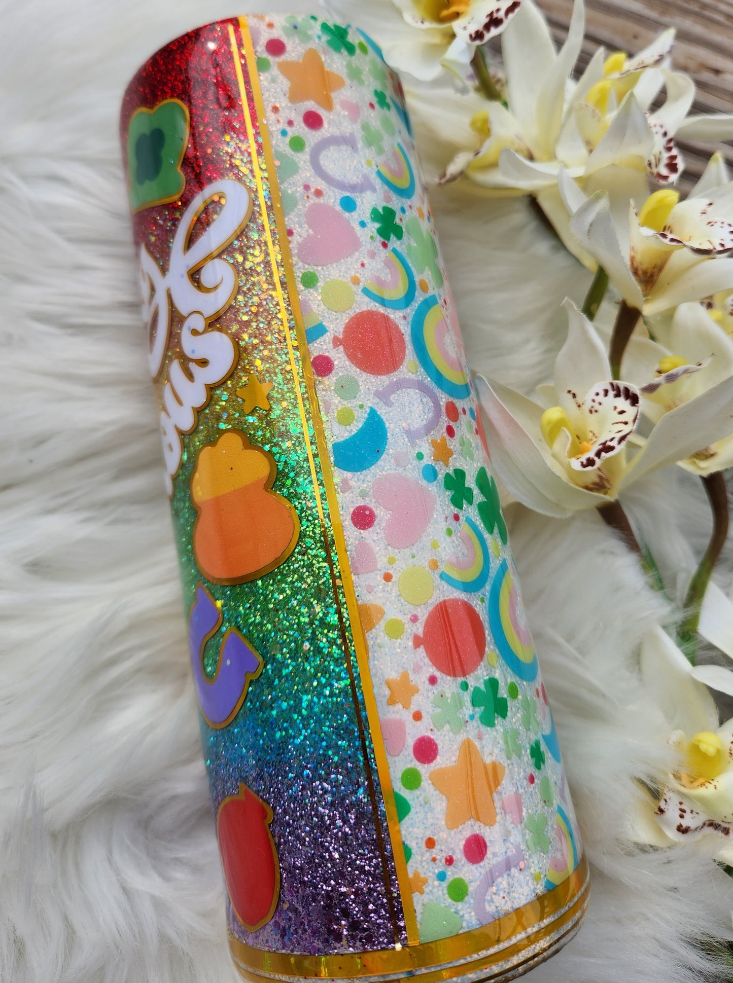 Rainbow Charms Tumbler