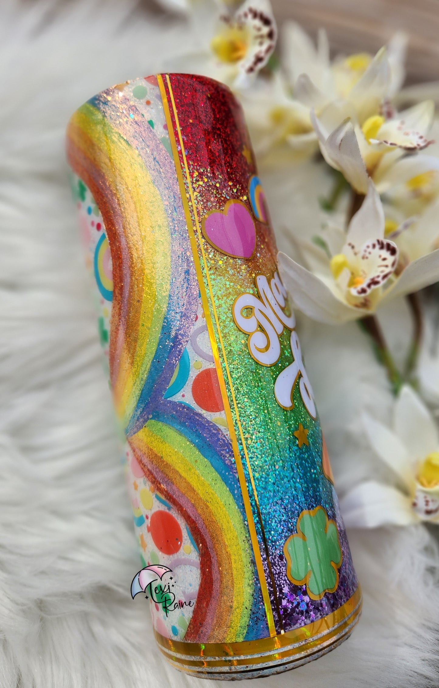 Rainbow Charms Tumbler
