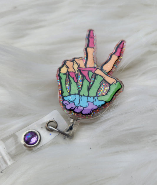 Rainbow Skeleton Hand