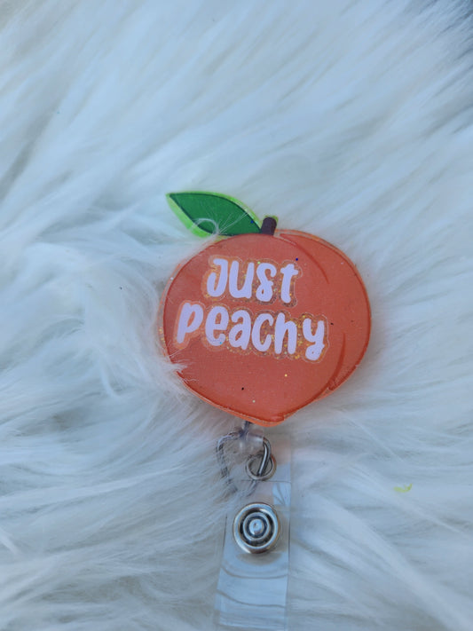 Peachy Badge Reel