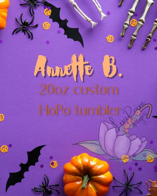 Custom 20oz tumbler