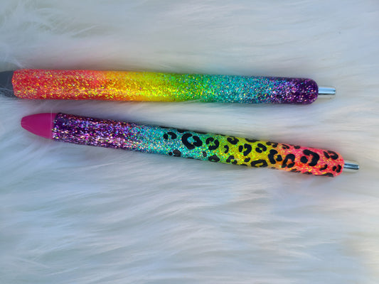 Neon Glitter Pen