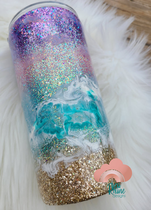 Pastel Beach Tumbler