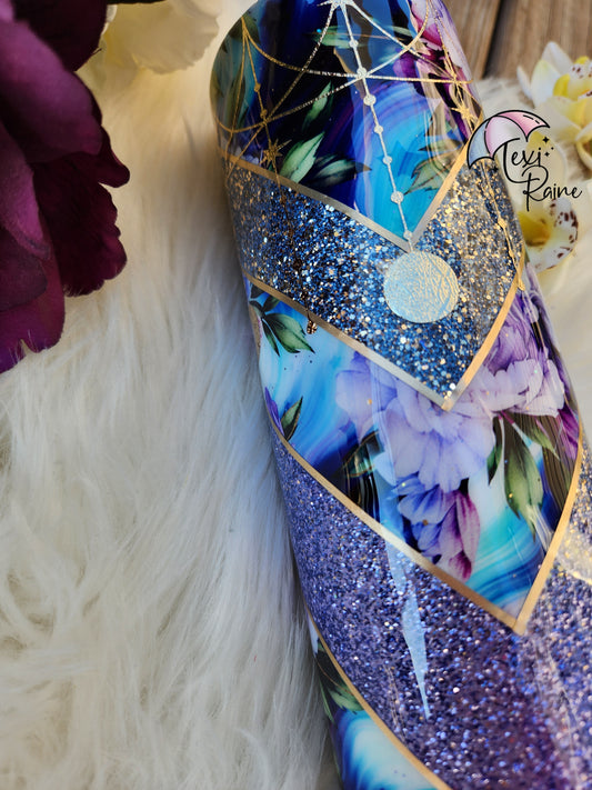 Celestial Floral Tumbler