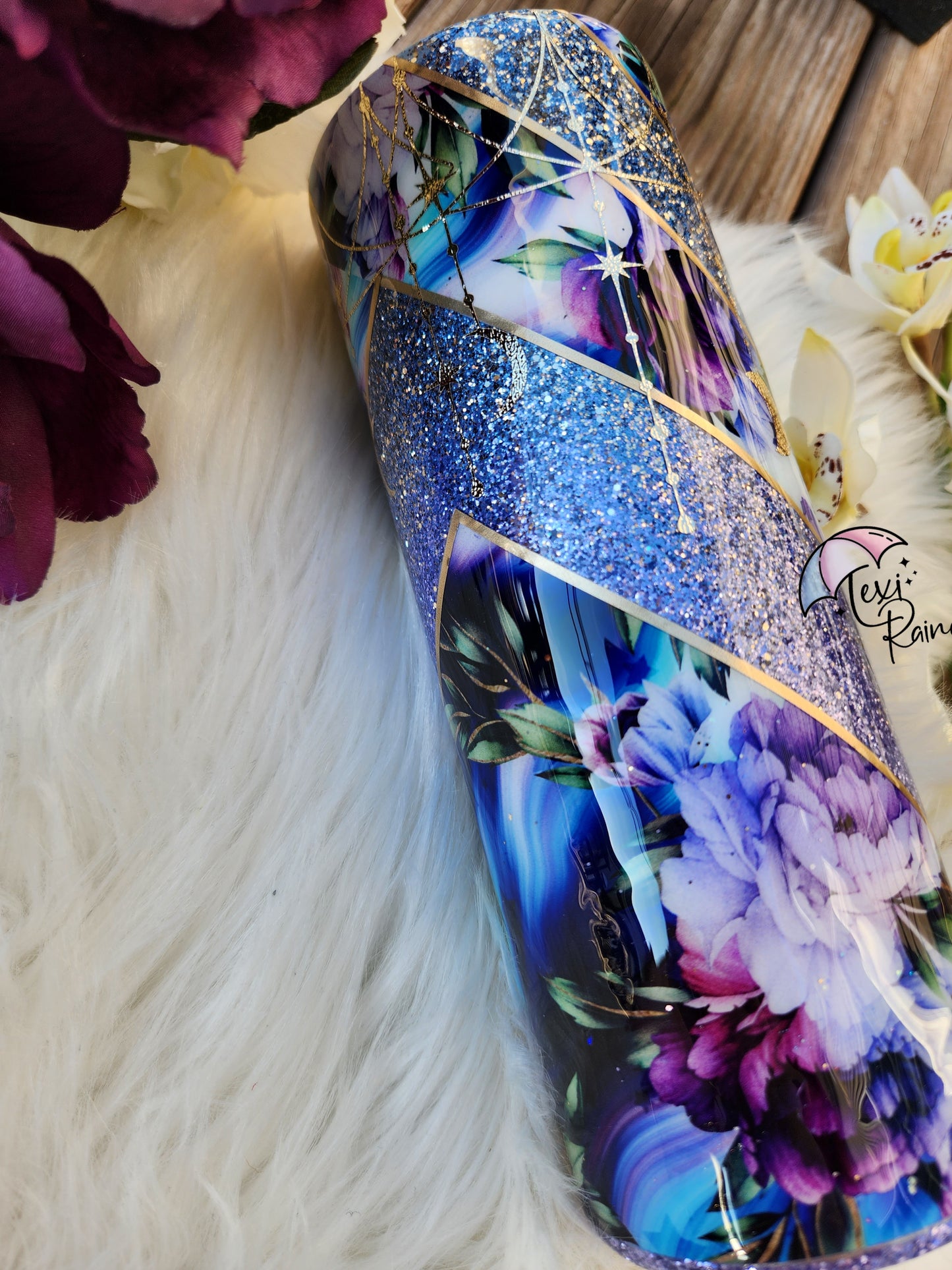 Celestial Floral Tumbler