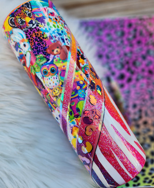 Animal Print 80s Tumbler
